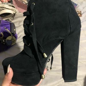 Forever 21 platform booties